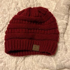 CC Maroon Beanie